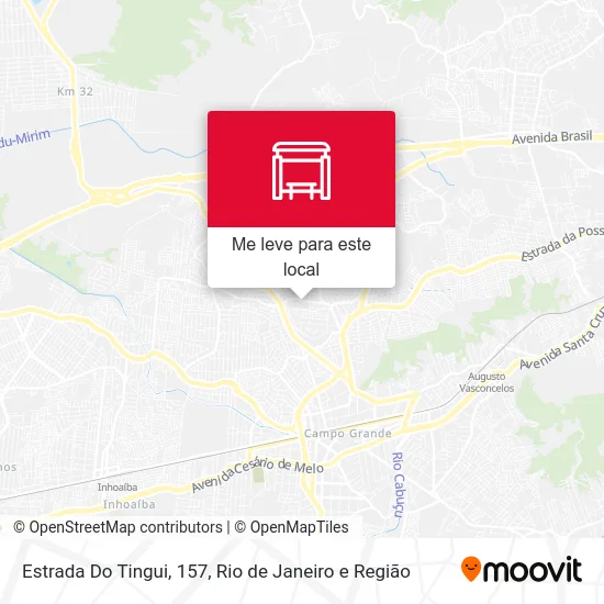 Estrada Do Tingui, 157 mapa