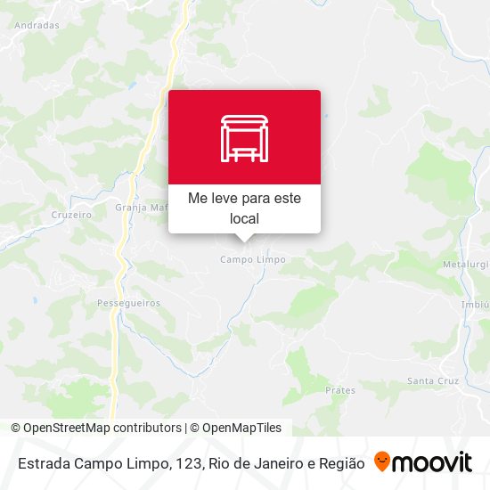 Estrada Campo Limpo, 123 mapa