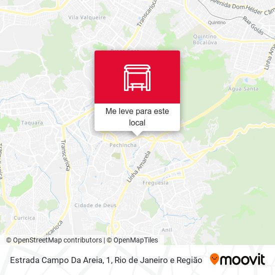 Estrada Campo Da Areia, 1 mapa