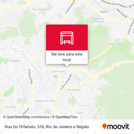 Rua Do Orfanato, 339 mapa