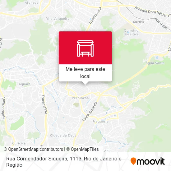 Rua Comendador Siqueira, 1113 mapa