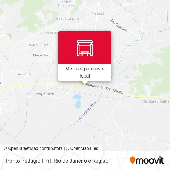 Ponto Pedágio | Prf mapa