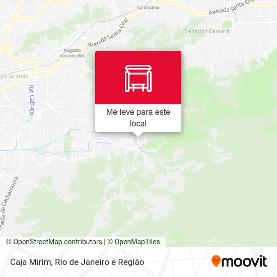 Caja Mirim mapa