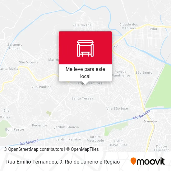 Rua Emílio Fernandes, 9 mapa