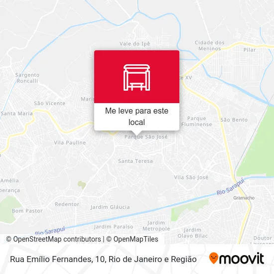 Rua Emílio Fernandes, 10 mapa