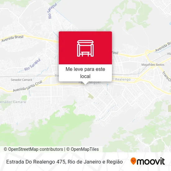 Estrada Do Realengo 475 mapa