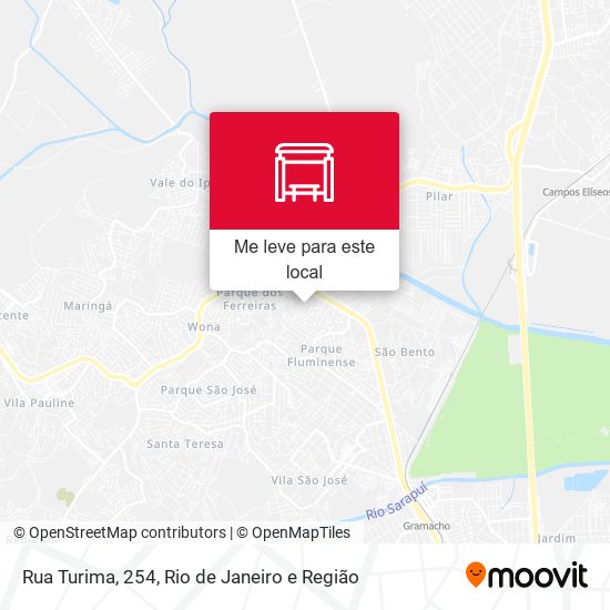 Rua Turima, 254 mapa