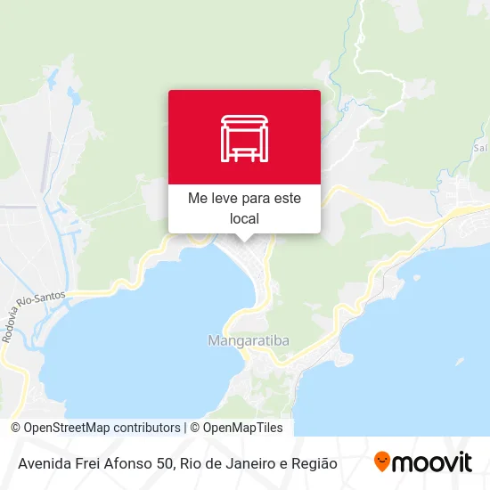 Avenida Frei Afonso 50 mapa