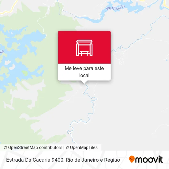 Estrada Da Cacaria 9400 mapa