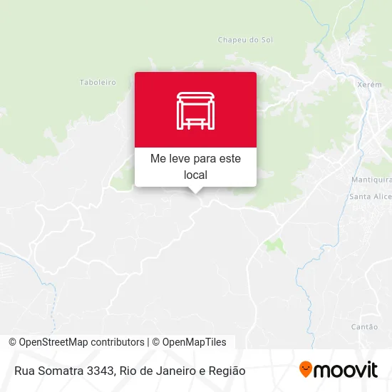 Rua Somatra 3343 mapa