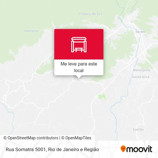 Rua Somatra 5001 mapa