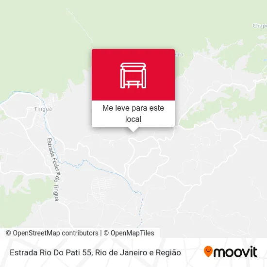 Estrada Rio Do Pati 55 mapa