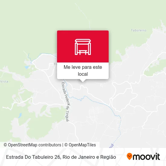 Estrada Do Tabuleiro 26 mapa