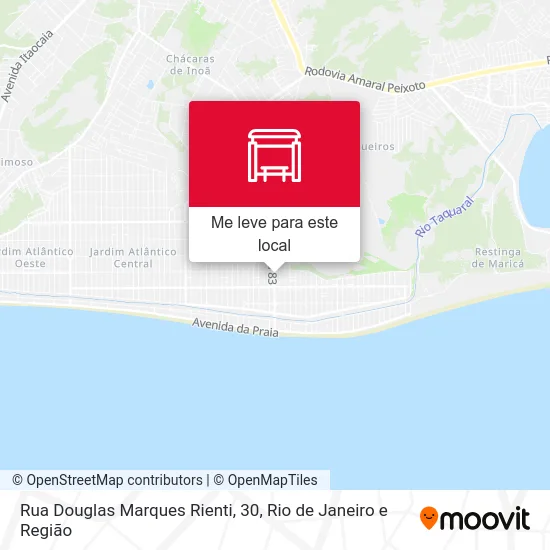 Rua Douglas Marques Rienti, 30 mapa