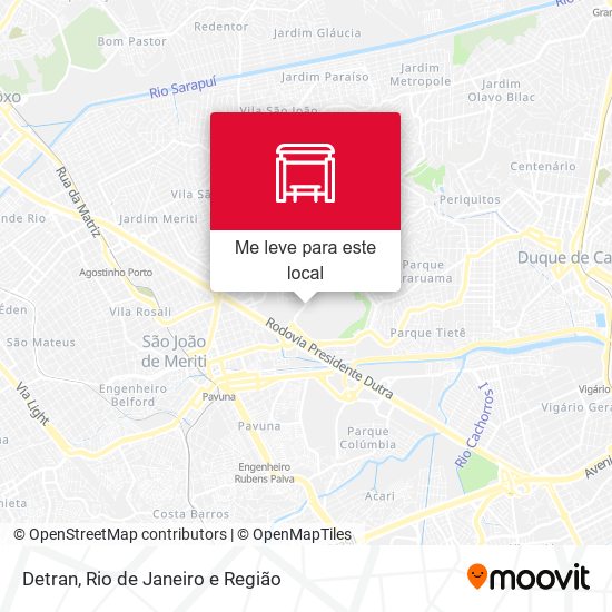 Detran mapa