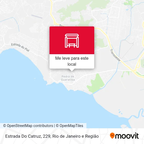 Estrada Do Catruz, 229 mapa