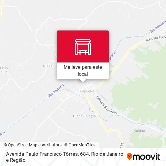 Avenida Paulo Francisco Tôrres, 684 mapa