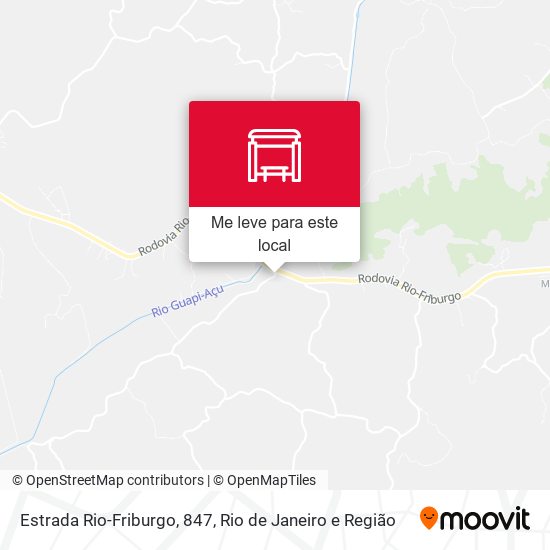 Estrada Rio-Friburgo, 847 mapa