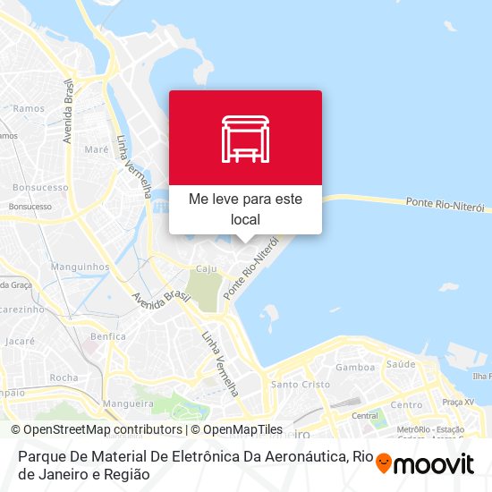 Parque De Material De Eletrônica Da Aeronáutica mapa