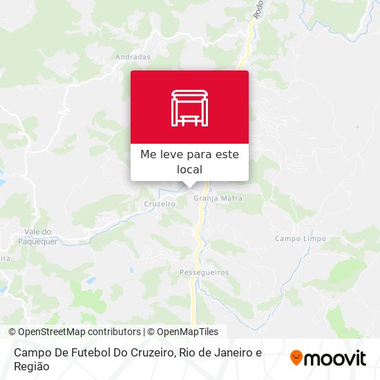 Campo De Futebol Do Cruzeiro mapa