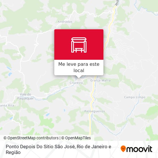 Ponto Depois Do Sitio São José mapa