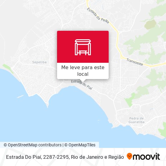 Estrada Do Piaí, 2287-2295 mapa