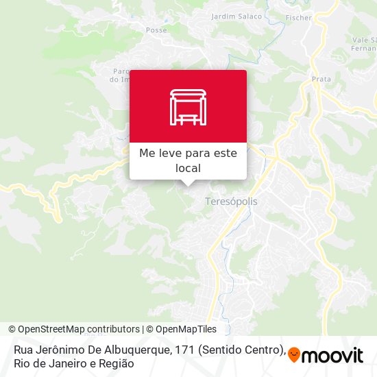 Rua Jerônimo De Albuquerque, 171 (Sentido Centro) mapa