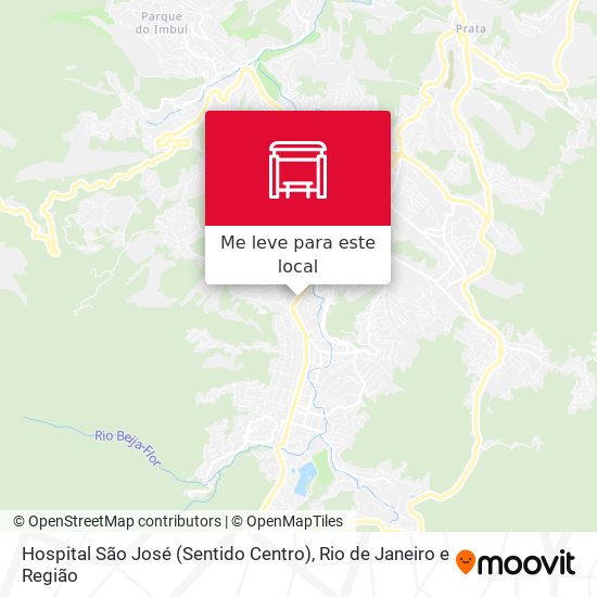 Hospital São José (Sentido Centro) mapa