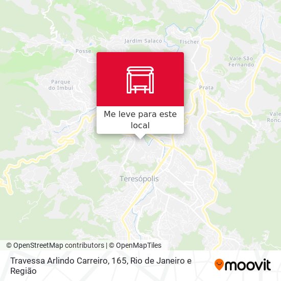 Travessa Arlindo Carreiro, 165 mapa