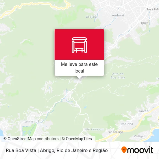 Rua Boa Vista | Abrigo mapa