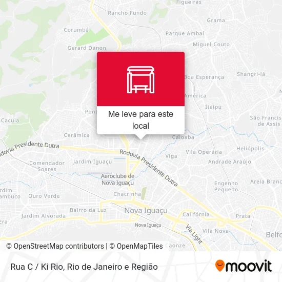 Rua C / Ki Rio mapa