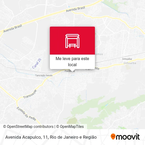 Avenida Acapulco, 11 mapa