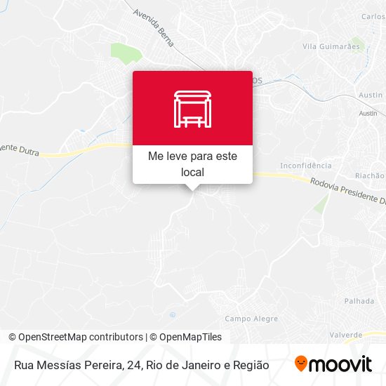 Rua Messías Pereira, 24 mapa