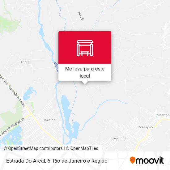 Estrada Do Areal, 6 mapa