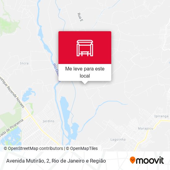 Avenida Mutirão, 2 mapa