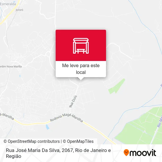 Rua José Maria Da Silva, 2067 mapa