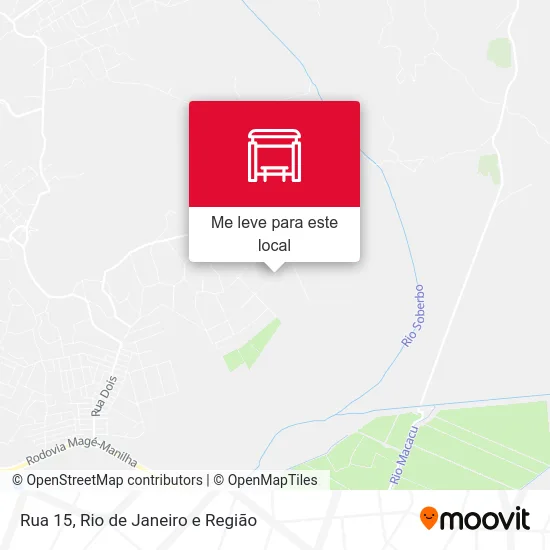 Rua 15 mapa