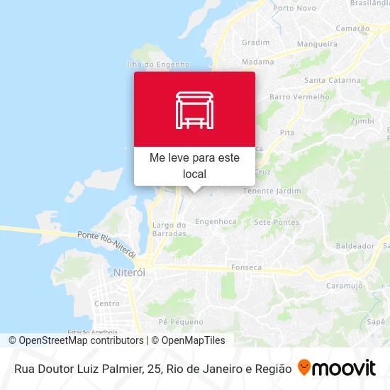 Rua Doutor Luiz Palmier, 25 mapa