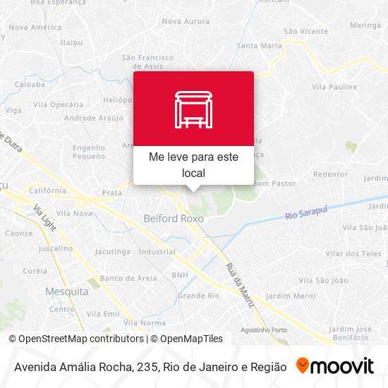 Avenida Amália Rocha, 235 mapa
