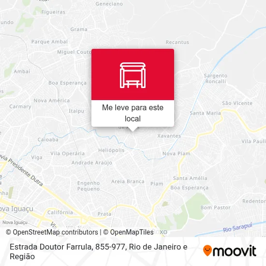 Estrada Doutor Farrula, 855-977 mapa