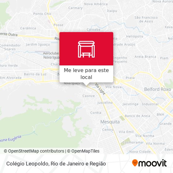 Colégio Leopoldo mapa