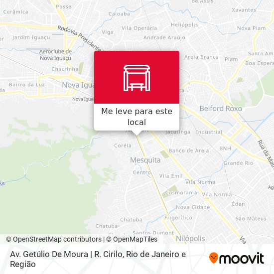 Av. Getúlio De Moura | R. Cirilo mapa