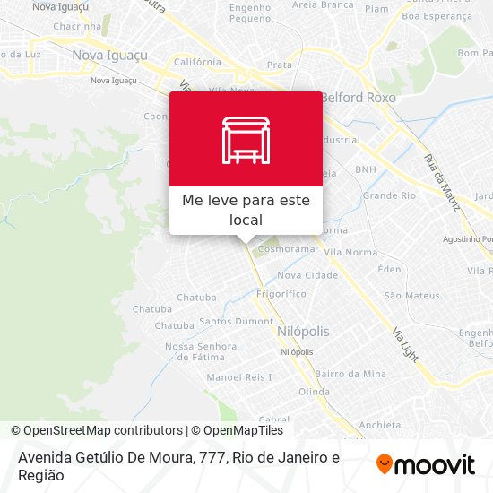 Avenida Getúlio De Moura, 777 mapa