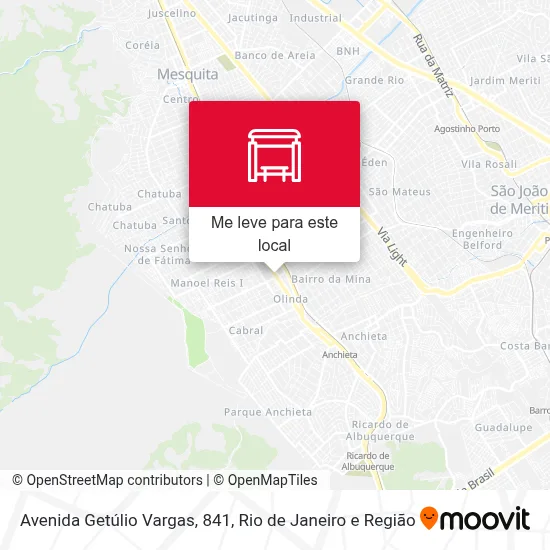 Avenida Getúlio Vargas, 841 mapa