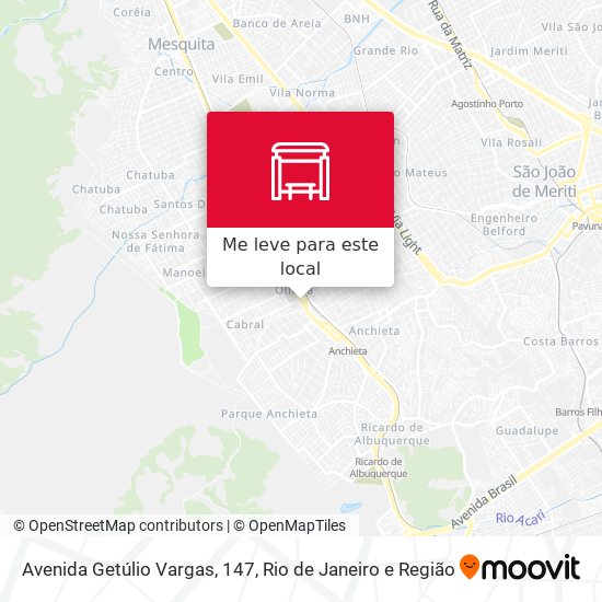 Avenida Getúlio Vargas, 147 mapa