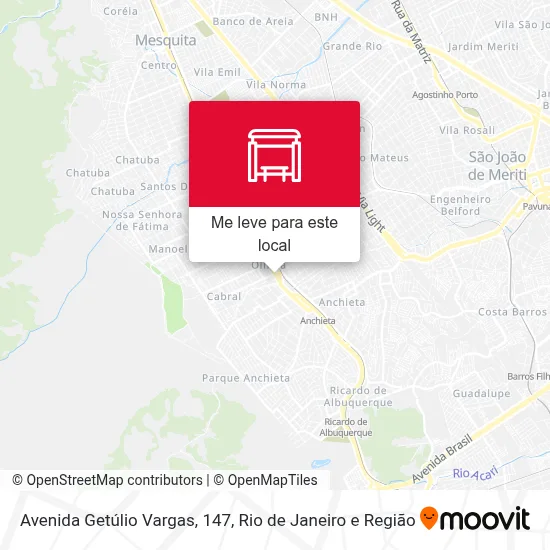 Avenida Getúlio Vargas, 147 mapa