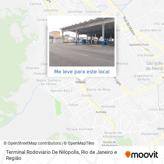 Terminal Rodoviário De Nilópolis mapa