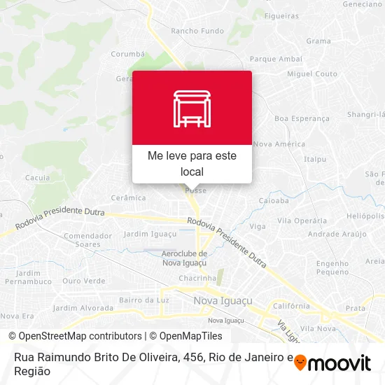 Rua Raimundo Brito De Oliveira, 456 mapa