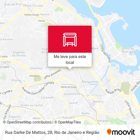 Rua Darke De Mattos, 28 mapa