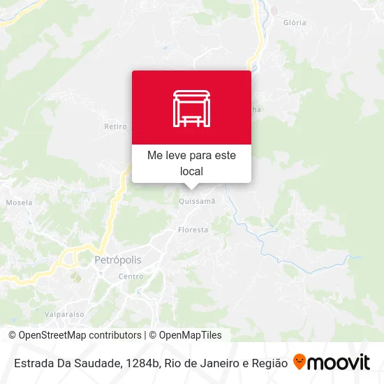 Estrada Da Saudade, 1284b mapa